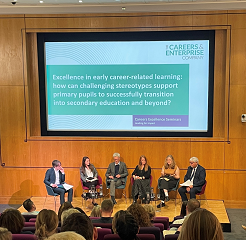 Excellence Seminar photograph of panel